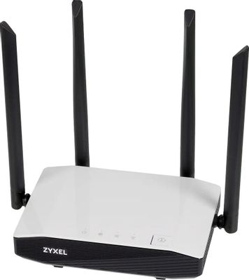 Wi-Fi роутер ZYXEL NBG6615-EU0101F,  AC1200,  белый