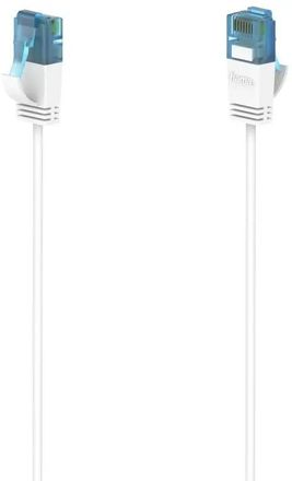 Кабель сетевой HAMA H-200689,  RJ-45 (m) (прямой) -  RJ-45 (m) (прямой),  1.5м,  белый [00200689]