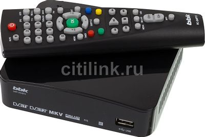 Характеристики Ресивер DVB-T2 BBK SMP125HDT2, черный(восстановленный ...