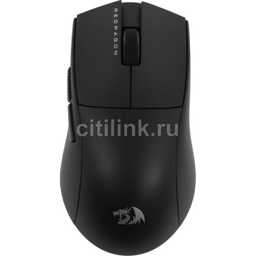 Мышь беспроводная Redragon K1ng 4K Pro, игровая, Bluetooth/Радио, оптическая, USB, 26000dpi, черный [72211]