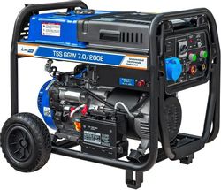 Бензиновый генератор ТСС Prof GGW 7.0/200E, сварочный, 220 В, 7.5кВт