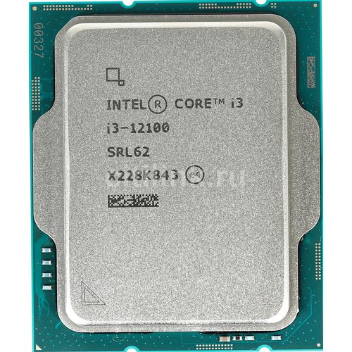 Процессор Intel Core i3 12100, LGA 1700, OEM [cm8071504651012 srl62]