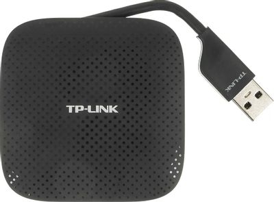 Хаб (разветвитель) TP-LINK UH400, черный – купить в Ситилинк | 359187