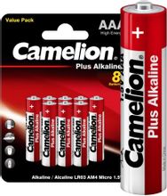 Изображение товара Батарейка CAMELION Plus Alkaline LR03-BP5+3, 8 шт, AAA