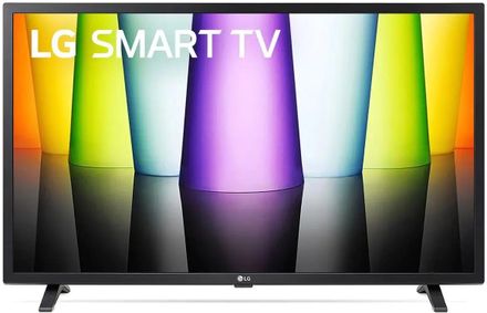 32" Телевизор LG 32LQ63006LA.ARUB FULL HD, СМАРТ ТВ, WebOS, черный