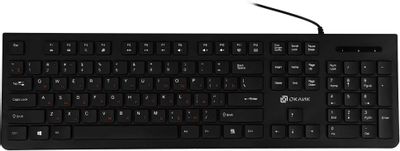 Клавиатура Oklick 505M,  USB, черный [1196544]
