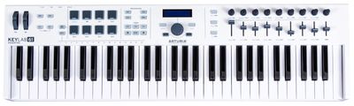 Характеристики Синтезатор ARTURIA KeyLab Essential 61, белый (1860494 ...