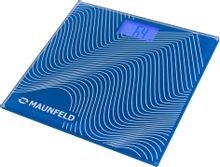 Изображение товара Напольные весы MAUNFELD MBS-183G01, до 180кг, цвет: синий [ка-00019059]