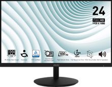 Изображение товара 23.8" Монитор MSI Pro MP242A,  1920x1080,  IPS,  100Гц,  1хHDMI,  1хDP,  черный [9s6-3pa1ct-205]
