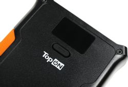 Внешний аккумулятор (Power Bank) TopON TOP-X38PRO,  38000мAч,  черный/оранжевый