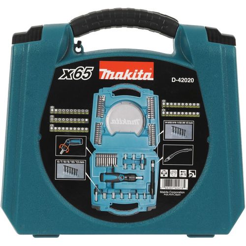 Набор инструментов Makita D-42020, 65 предметов