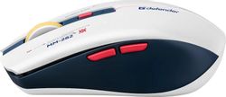 Мышь беспроводная Defender Dila MM-282, USB, белый и синий
