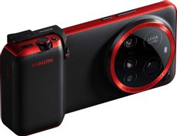 Чехол-аккумулятор Xiaomi, для Xiaomi 15 Ultra, черный/красный