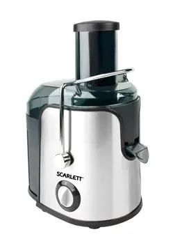 Соковыжималка Scarlett SC-015, центробежная, серебристый и черный