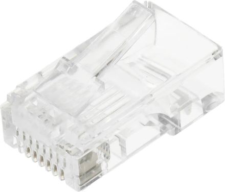 Коннектор PROCONNECT 05-1021-3 UTP кат.5E RJ45 прозрачный
