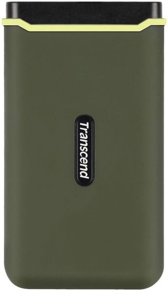 Внешний диск SSD Transcend TS1TESD380C, 1ТБ, темно-зеленый