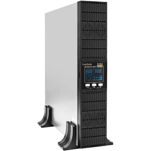 ИБП EXEGATE PowerExpert ULS-2000.LCD.AVR.6C13.USB.RS232.SNMP.BC.2U, 2000ВA [ex297667rus]