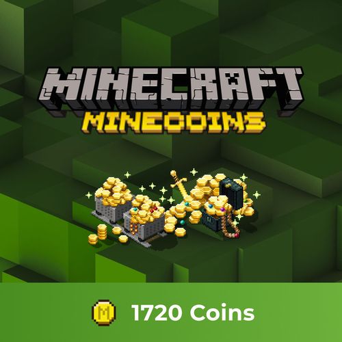 Пополнение игровой валюты Microsoft Minecraft 1720, регион: Россия