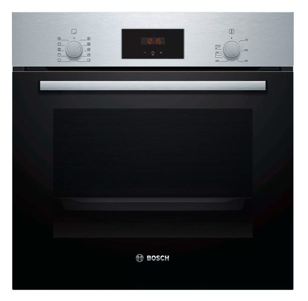 Духовой шкаф Bosch HBF154YS0, черный/серебристый