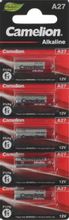 Изображение товара LR27/A27/MN27 Батарейка CAMELION Plus Alkaline A27-BP5,  5 шт.