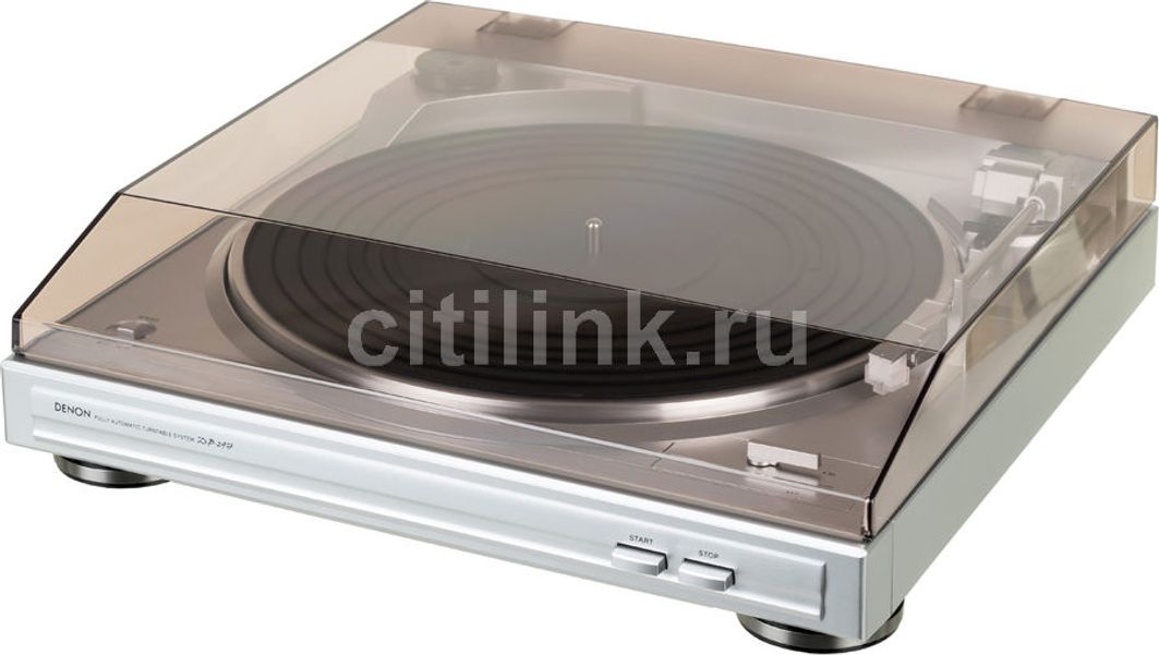 Виниловый проигрыватель Denon DP-29F, полностью автоматический, серебристый [dp29fe2]
