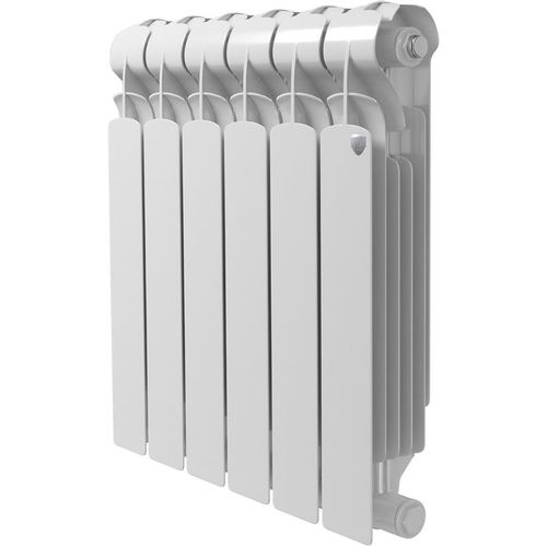 Радиатор биметаллический ROYAL THERMO Indigo B 500, 6 секций, боковое подключение, белый