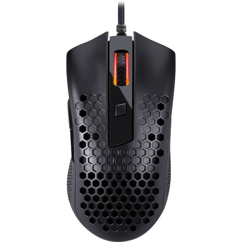 Мышь проводная Redragon Storm Basic, игровая, оптическая, USB, 12400dpi, черный [71122]