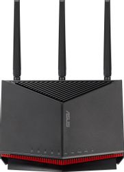 Wi-Fi роутер ASUS RT-BE86U, Wi-Fi 7, BE6800, 3 LAN, 2 WAN/LAN, черный