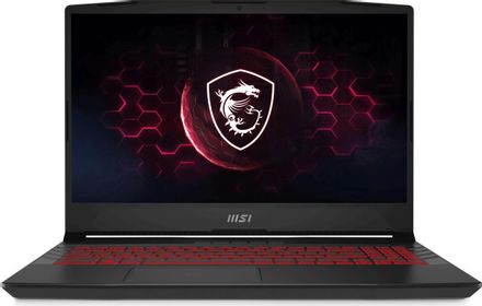 Ноутбук игровой MSI Pulse GL66 12UCK-695RU 15.6", IPS, Intel Core i7 12700H 2.3ГГц, 14-ядерный, 8ГБ DDR4, 512ГБ SSD,  NVIDIA GeForce  RTX 3050 для ноутбуков - 4 ГБ, Windows 11 Home, серый [9s7-158414-695]