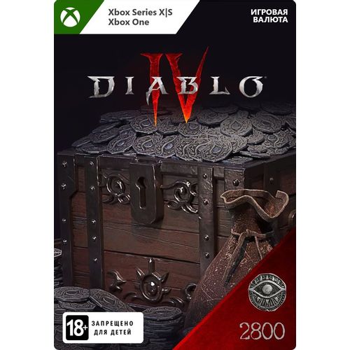 Пополнение игровой валюты Microsoft Diablo IV: 2800 Platinum, регион: Весь мир (кроме России)
