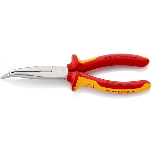 Длинногубцы KNIPEX KN-2626200SB, 200мм