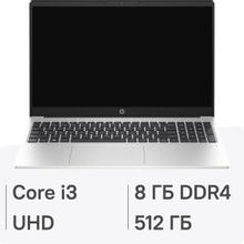 Изображение товара Ноутбук HP 250 G10, 15.6 дюймов, Intel Core i3, 8ГБ DDR4, 512ГБ SSD