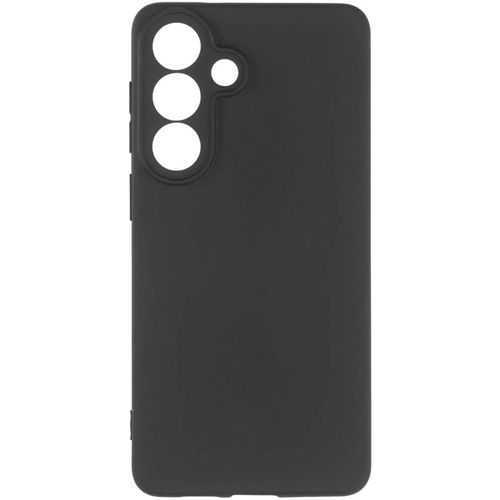 Чехол (клип-кейс) BORASCO Silicone Case, для Samsung Galaxy S26+, черный [76290]