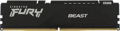 Оперативная память Kingston Fury Beast KF552C40BB-16 DDR5 -  1x 16ГБ 5200МГц, DIMM,  Ret
