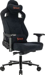 Кресло игровое A4TECH Bloody GC-660, искусственная замша, до 150кг, черный