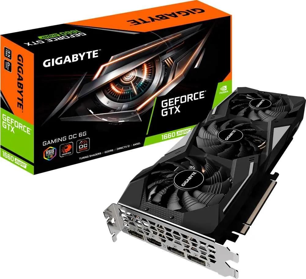 Обзор товара видеокарта GIGABYTE NVIDIA GeForce GTX 1660SUPER  GV-N166SGAMING OC-6GD 6ГБ GDDR6, OC, Ret (1188407) в интернет-магазине  СИТИЛИНК