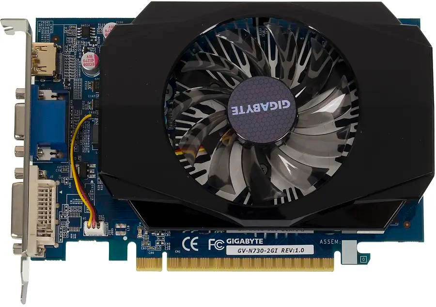 GIGABYTE NVIDIA GeForce GT 730 GV N730 2GI 2 DDR3
