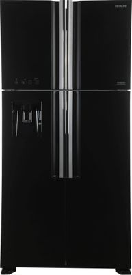 Холодильник двухкамерный Hitachi R-W660PUC7 GBK Side by Side, инверторный черный