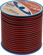 Изображение товара Кабель акустический PREMIER SCC-RB CCA 2x4 кв.мм 100м омедненный черный/красный