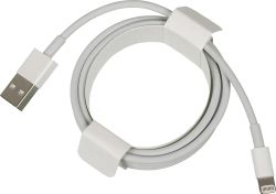 Кабель Apple A1510, Lightning (m) - USB (m), 2м, белый