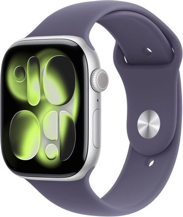 Смарт-часы Apple Watch Series 11 A3333, 46мм, фиолетовый/серебристый