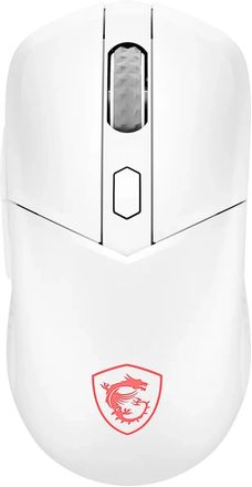 Мышь беспроводная MSI Versa 300 W 8K, игровая, Bluetooth/Радио, оптическая, USB, 26000dpi, белый [s12-4301620-cla]