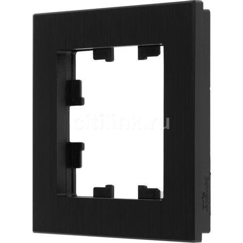 Рамка Schneider Electric ATN312301 (ATN312301) накладная 1шт ABS пластик черный