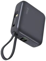 Внешний аккумулятор (Power Bank) TTEC ReCharger Mini LCD, 10000мAч, серый