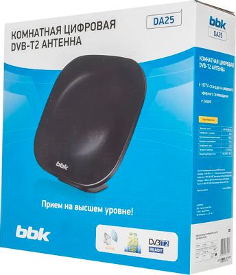 Телевизионная антенна BBK DA25C, комнатная – купить в Ситилинк | 1097908