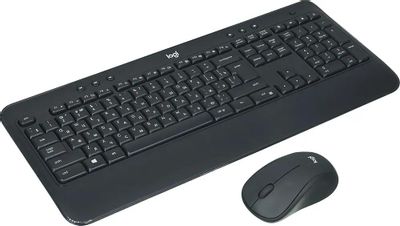 Комплект (клавиатура+мышь) Logitech MK540 Advanced (Ru layout), USB, беспроводной, черный [920-008686]