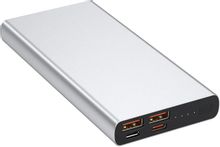 Изображение товара Внешний аккумулятор (Power Bank) HIPER Core2XL, 10000мAч, серебристый