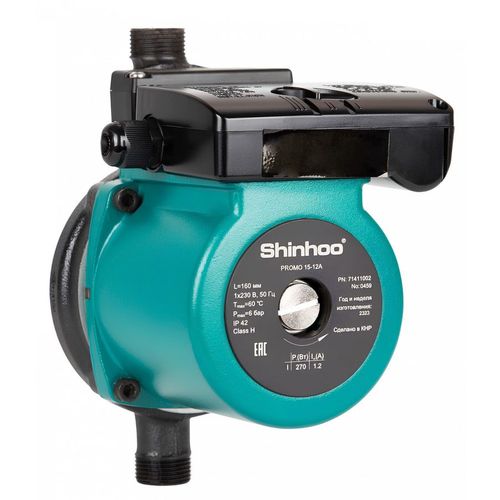 Циркуляционный насос SHINHOO PROMO 15-12A