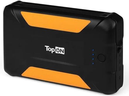 Внешний аккумулятор (Power Bank) TopON TOP-X38,  38000мAч,  черный/оранжевый [102470]
