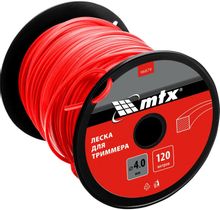 Изображение товара Леска для триммеров MTX 96879,  4мм, 120м